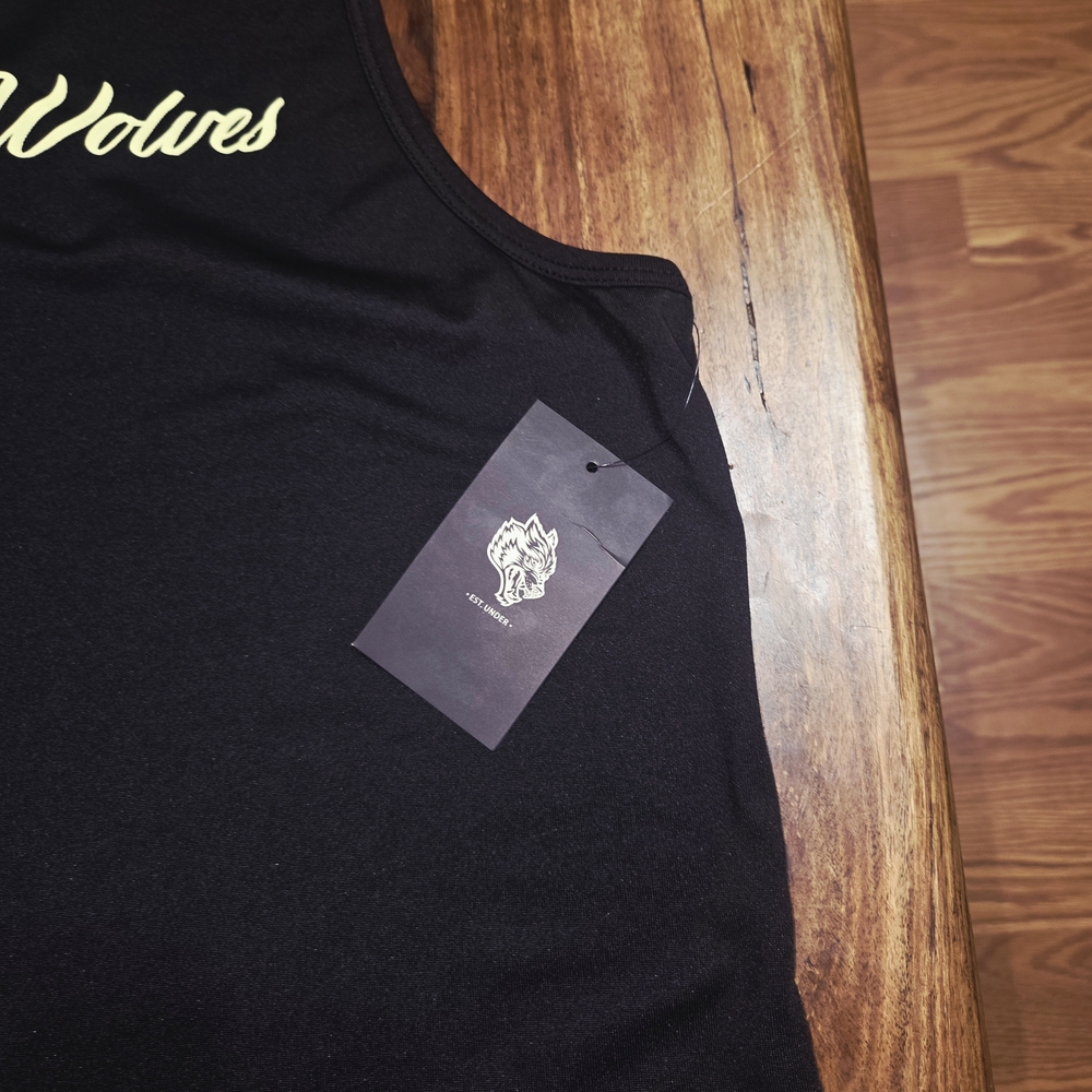 Darc Sport Black Wolves Men's Tank Top - Picture 3 of 6